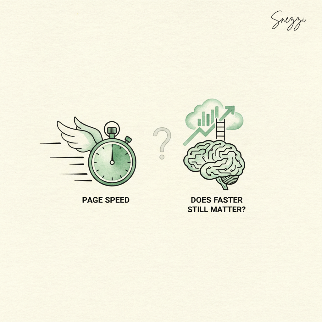 Page Speed & AI Search: Does Faster Still Matter?
