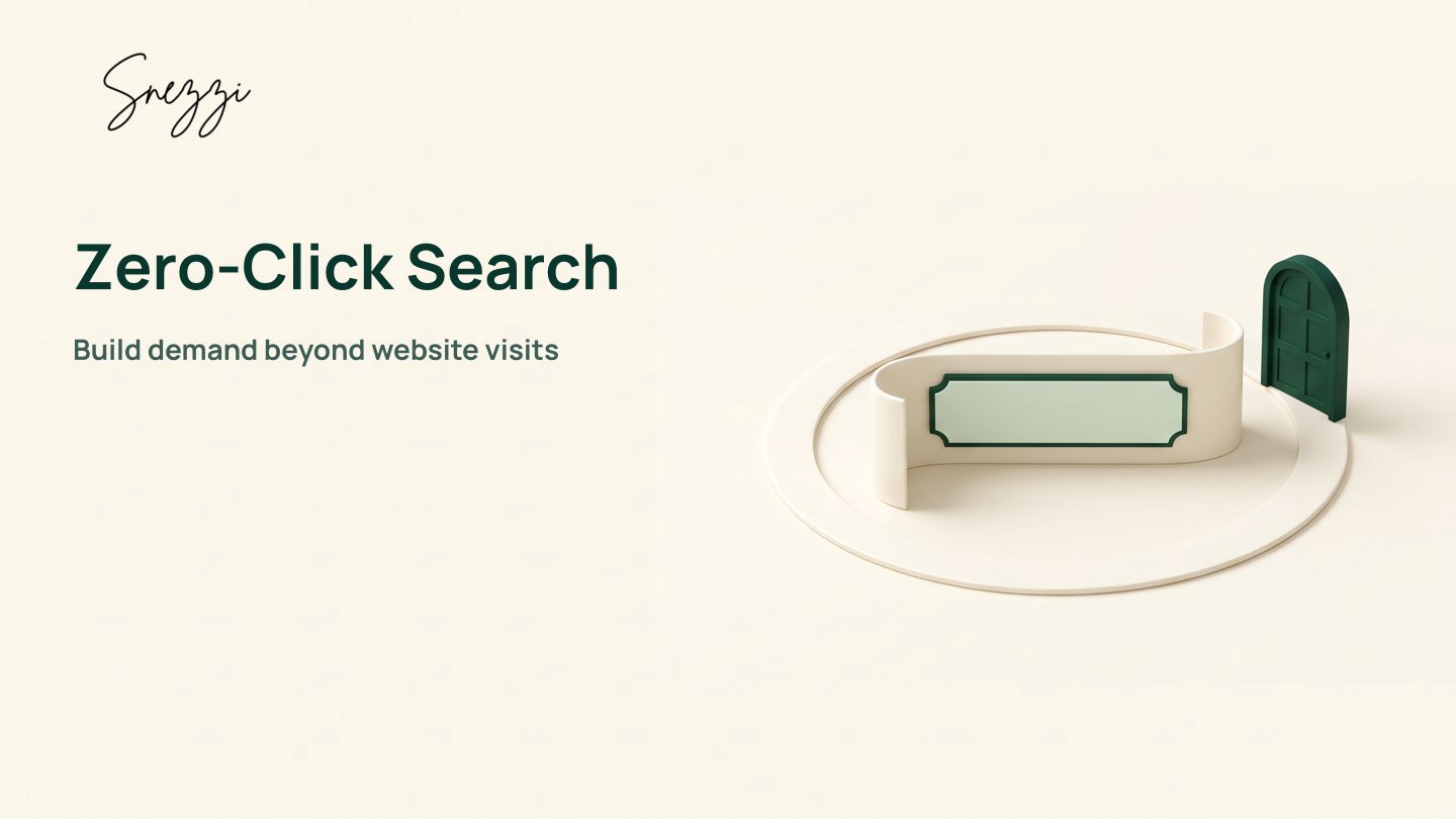 Zero-Click Search Optimization: Keep Demand Without Clicks