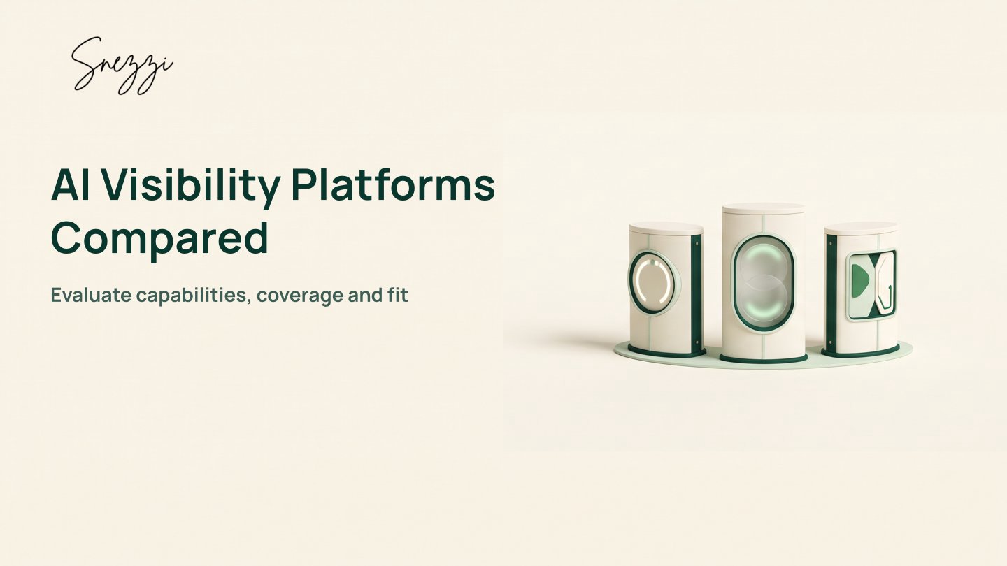 AI Visibility Platforms Compared: The Definitive 2026 Guide