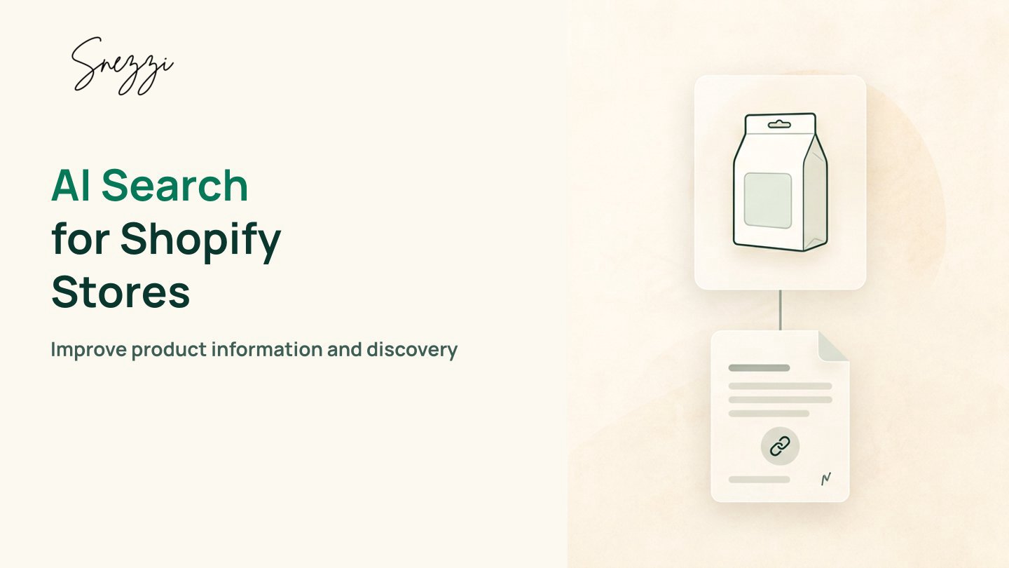 How to Optimize a Shopify Store for AI Search