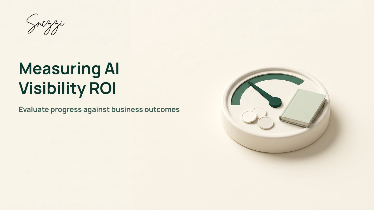 How to Measure the ROI of Your AI Visibility Investments