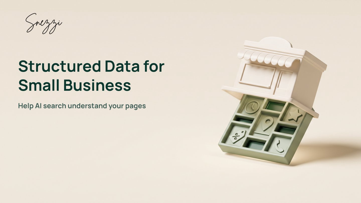Structured Data for AI Search for Small Businesses