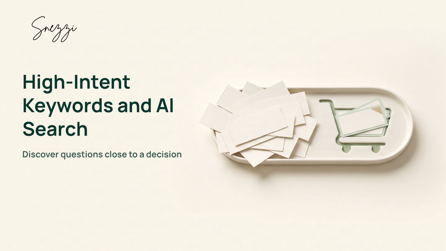 Discover High-Intent Keywords with AI Search Engines