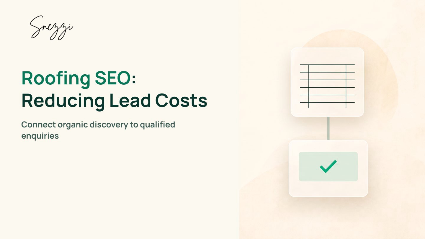 How to Cut CPL with SEO for Roofing Companies Using AI