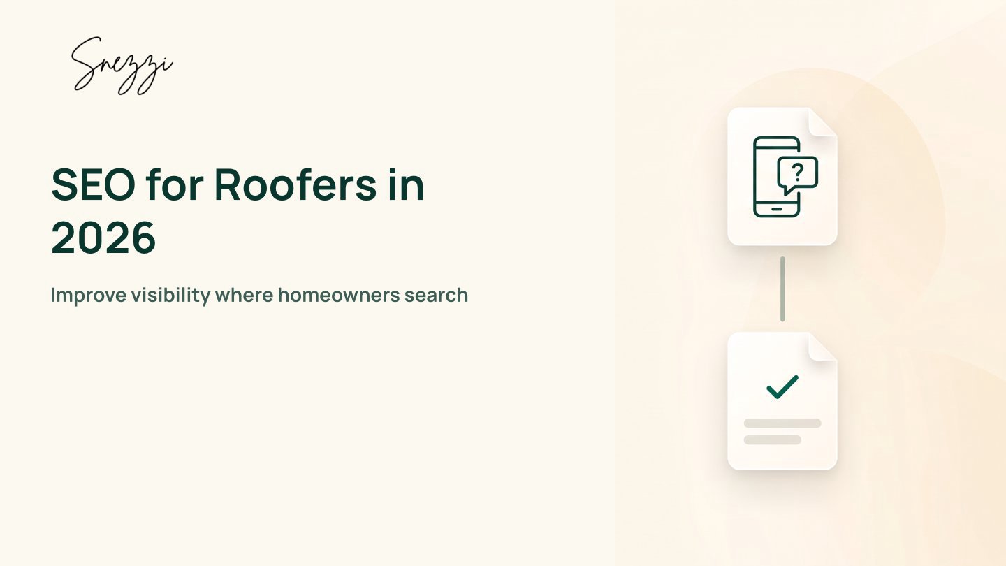 Roofers SEO in 2026: What Moves the Needle