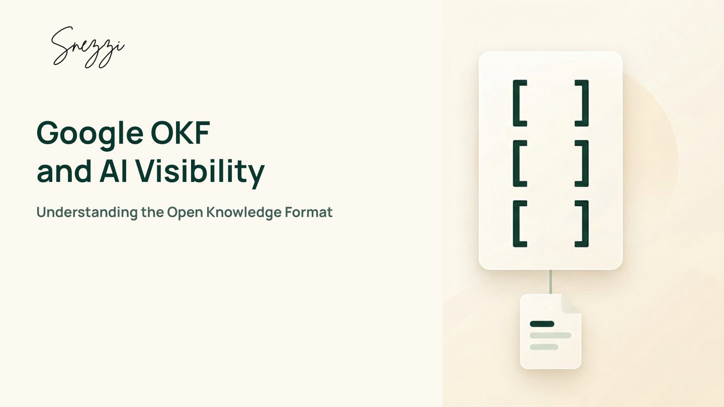 What Google's Open Knowledge Format (OKF) Means for AI Visibility