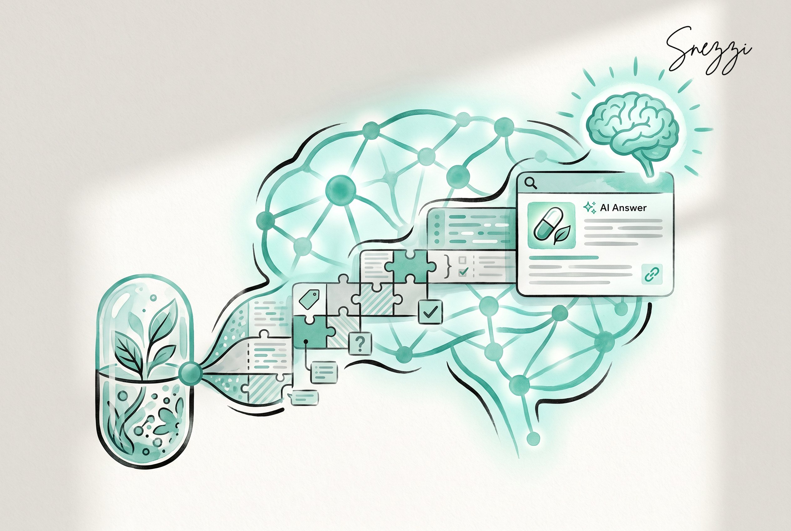 Schema and Content Patterns That Get Supplement Brands Cited in AI Answers