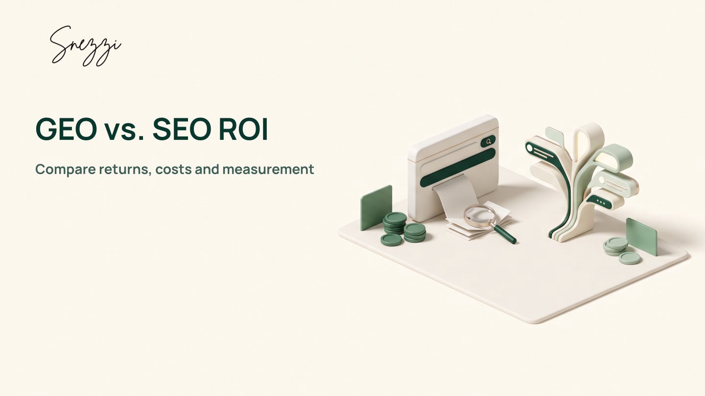 GEO vs SEO ROI 2026: Data-Backed Comparison of Returns & Costs