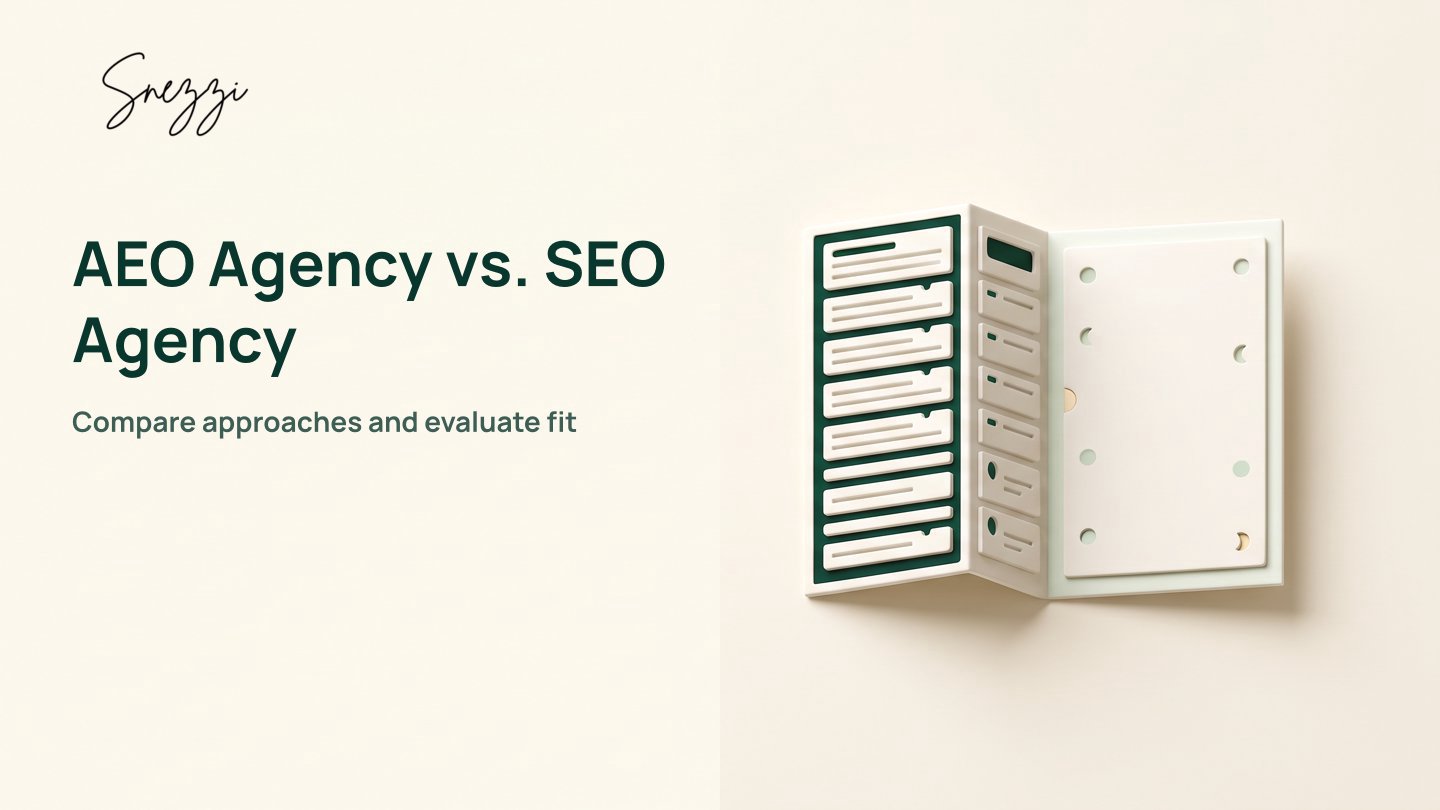 AEO Agency vs Traditional SEO Agency: Which Drives Results in 2026?