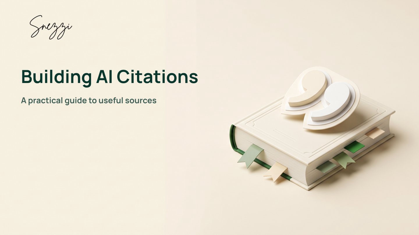 How to Build AI Citations: A Practical Guide to LLM Sources