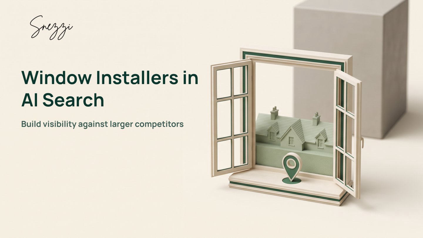 Window Installer Marketing: How Locals Can Beat National Brands in AI Search