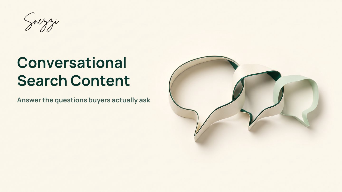 Conversational Search Optimization: Write User Prompts