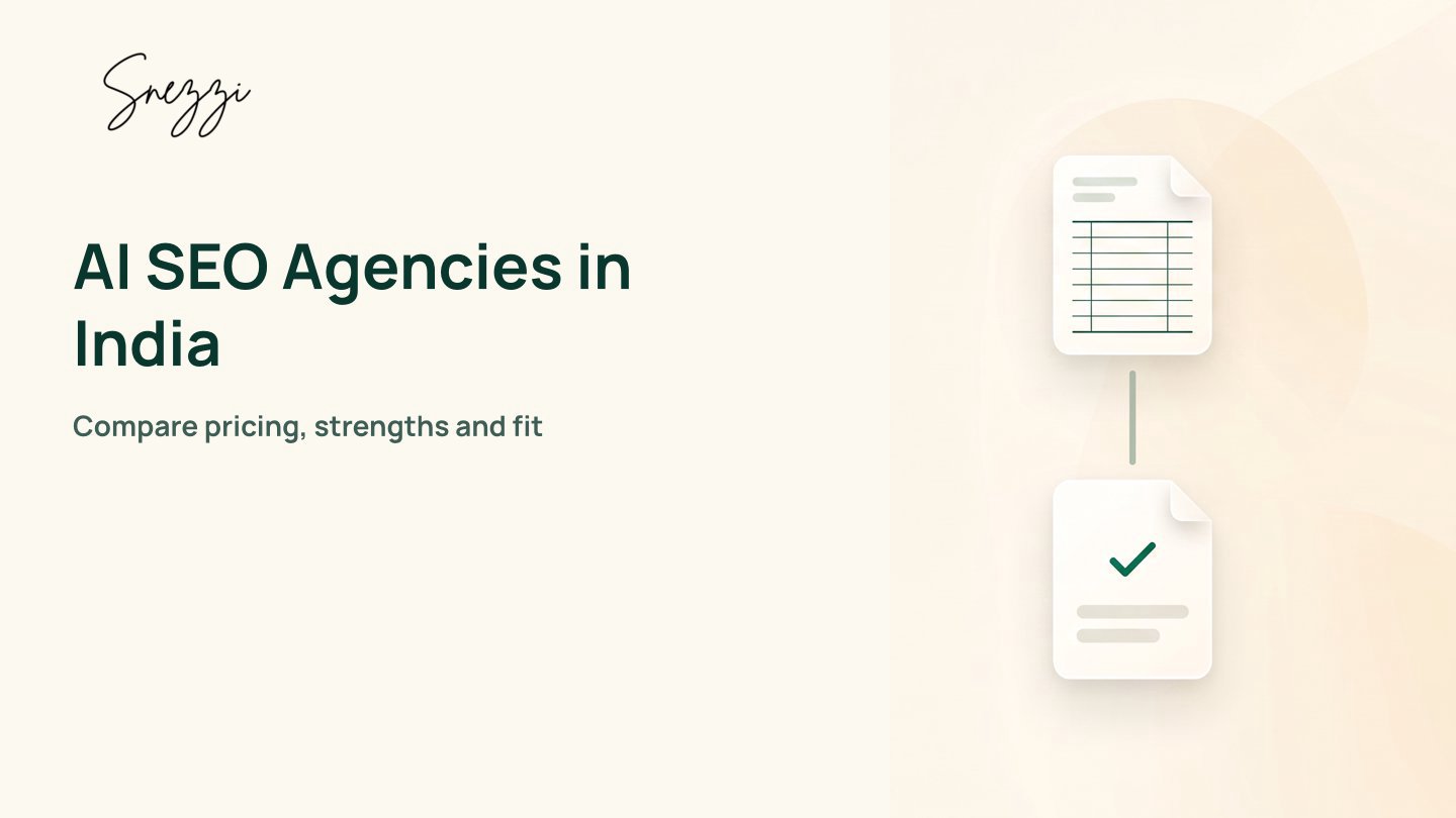 12 Best AI SEO Agencies in India for 2026 (Pricing, Pros and Cons)