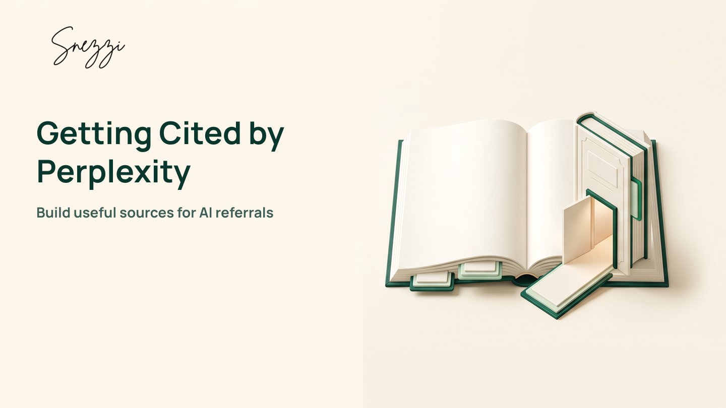 How to Get Cited by Perplexity and Win AI Referrals
