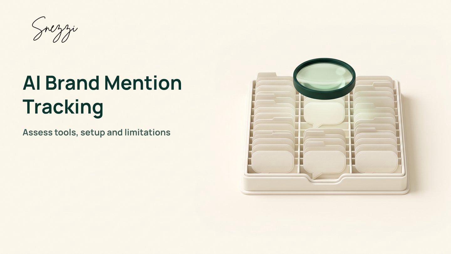 AI Brand Mention Tracking: Tools, Setup and Limitations (2026)