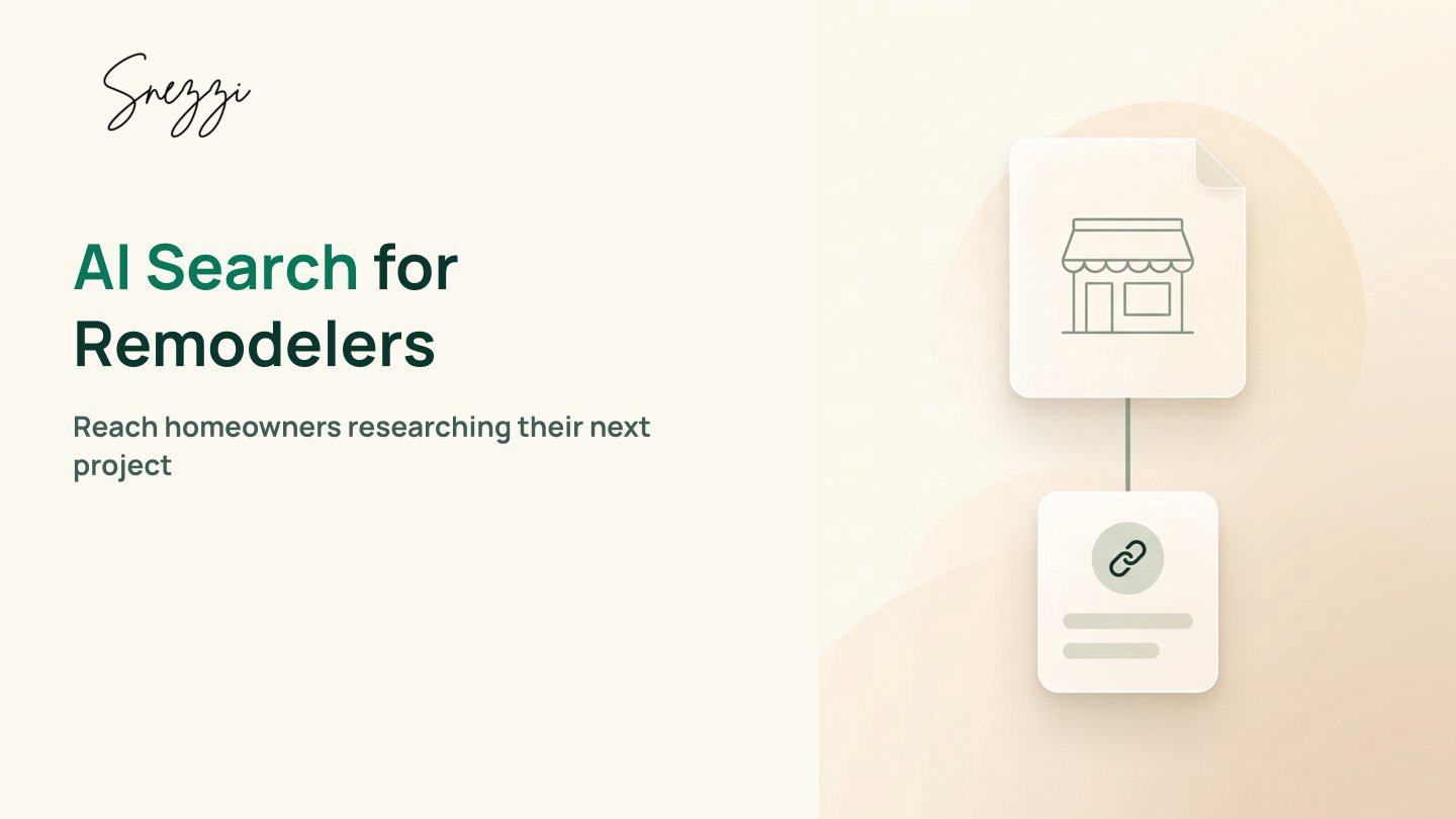 Remodeling Contractor Marketing In The AI Search Era