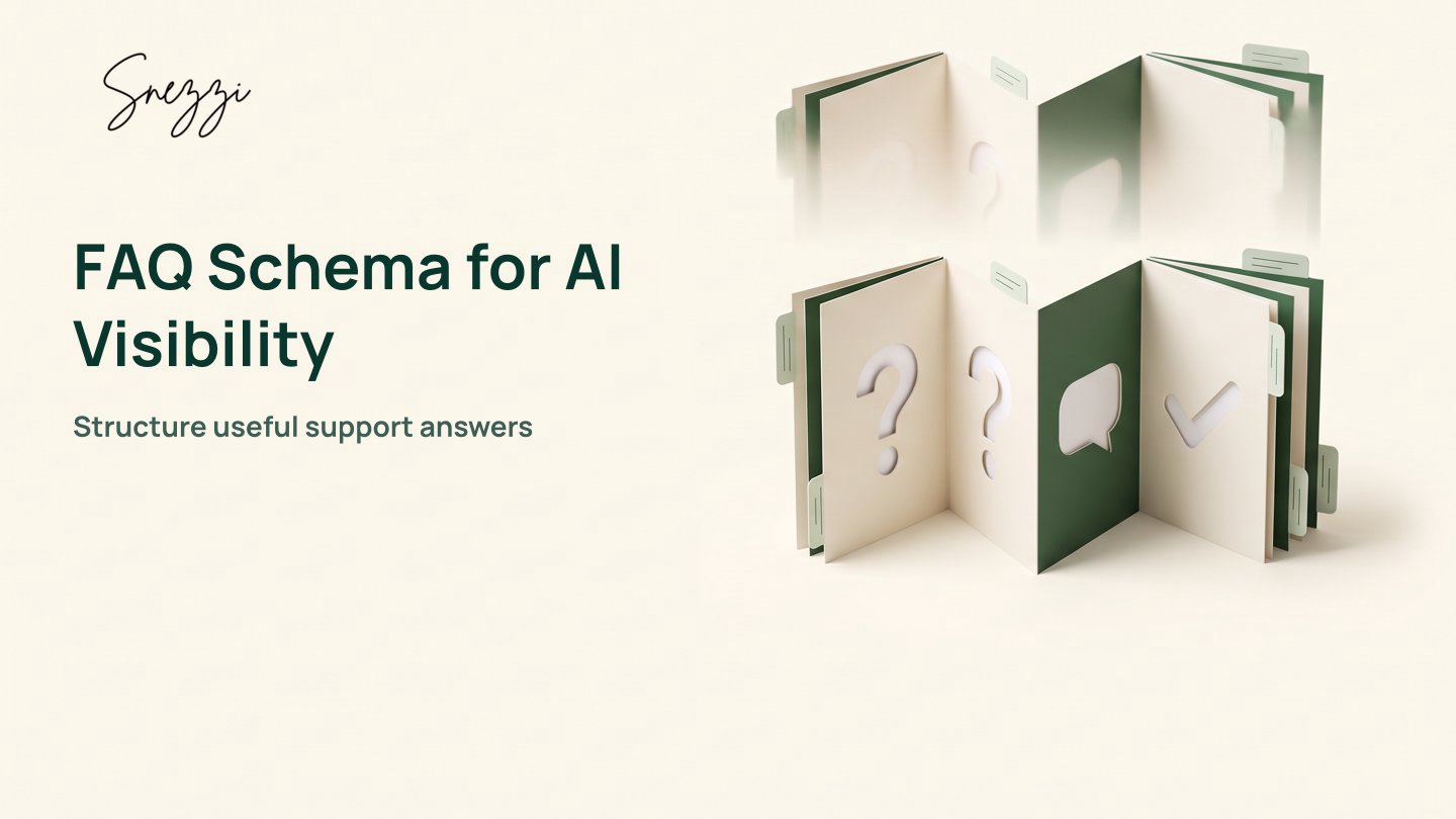 FAQ Schema for AI Visibility: Transform Support Pages