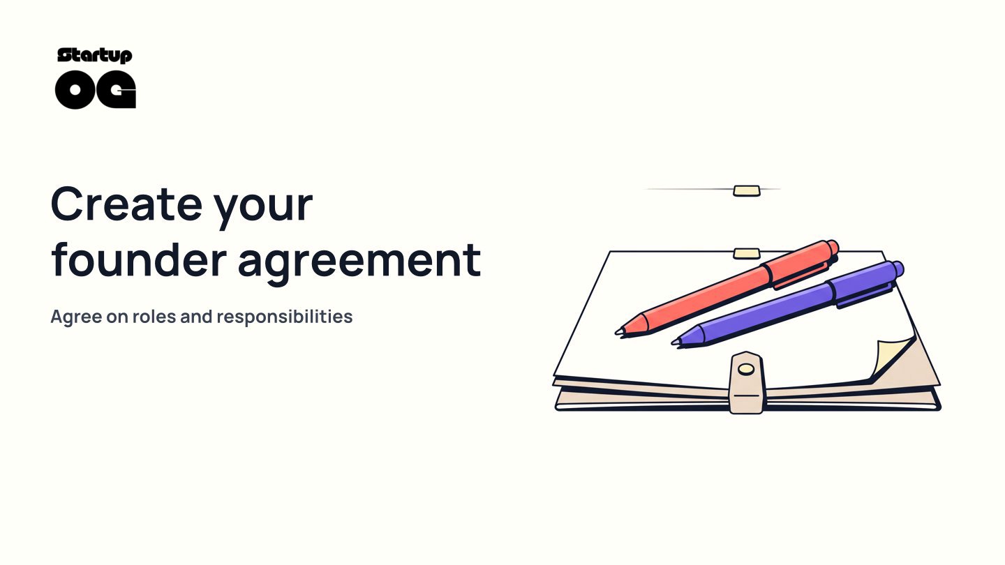 How to Create a Founder's Agreement for Your Startup