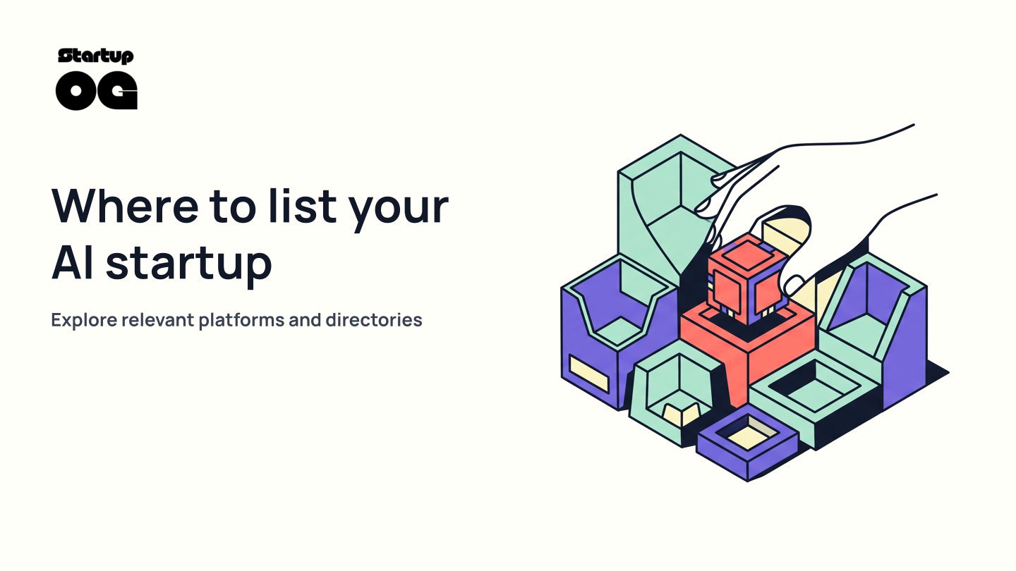 Where to List AI Startup in 2026: Top Platforms & Directories