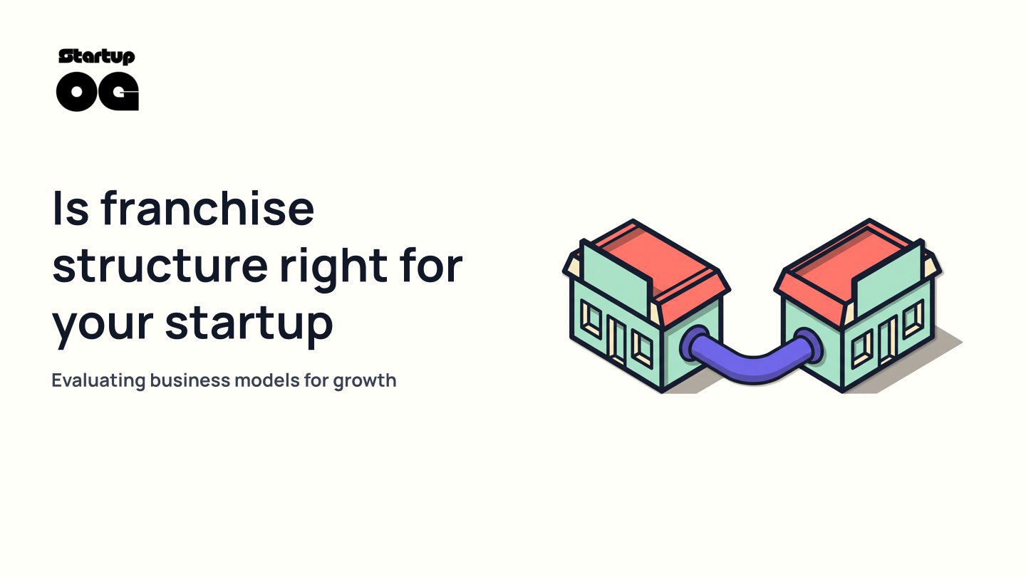 Franchise Structure: Is It Right for Your Startup?