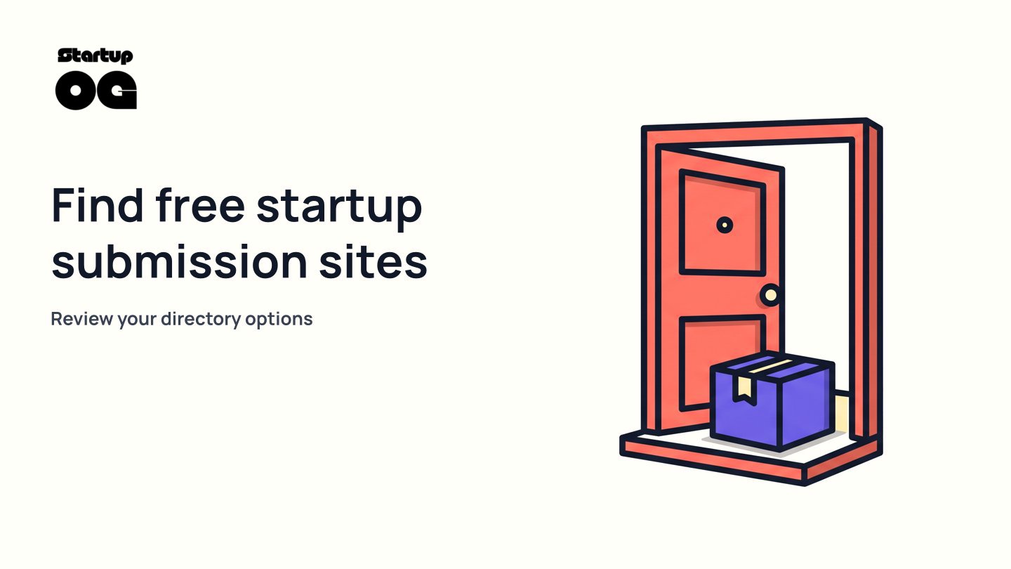 Best Free Startup Submission Sites for DA & Backlinks (2026)