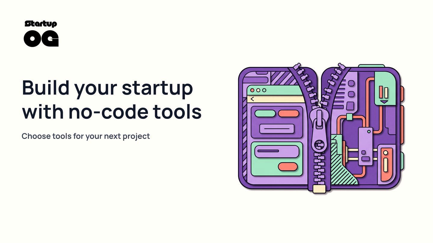 Best No-Code Tools for Startups to Build Fast
