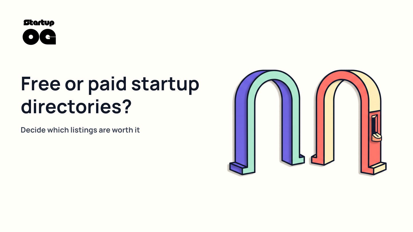 Free vs Paid Startup Directories: What's Actually Worth It