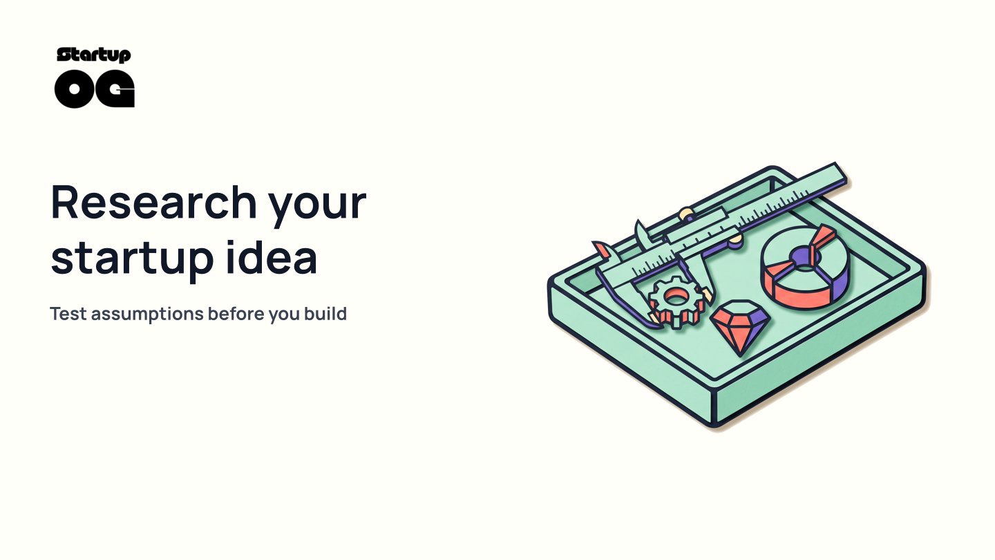 How to Conduct Market Research for Startup Idea Validation in 7 steps