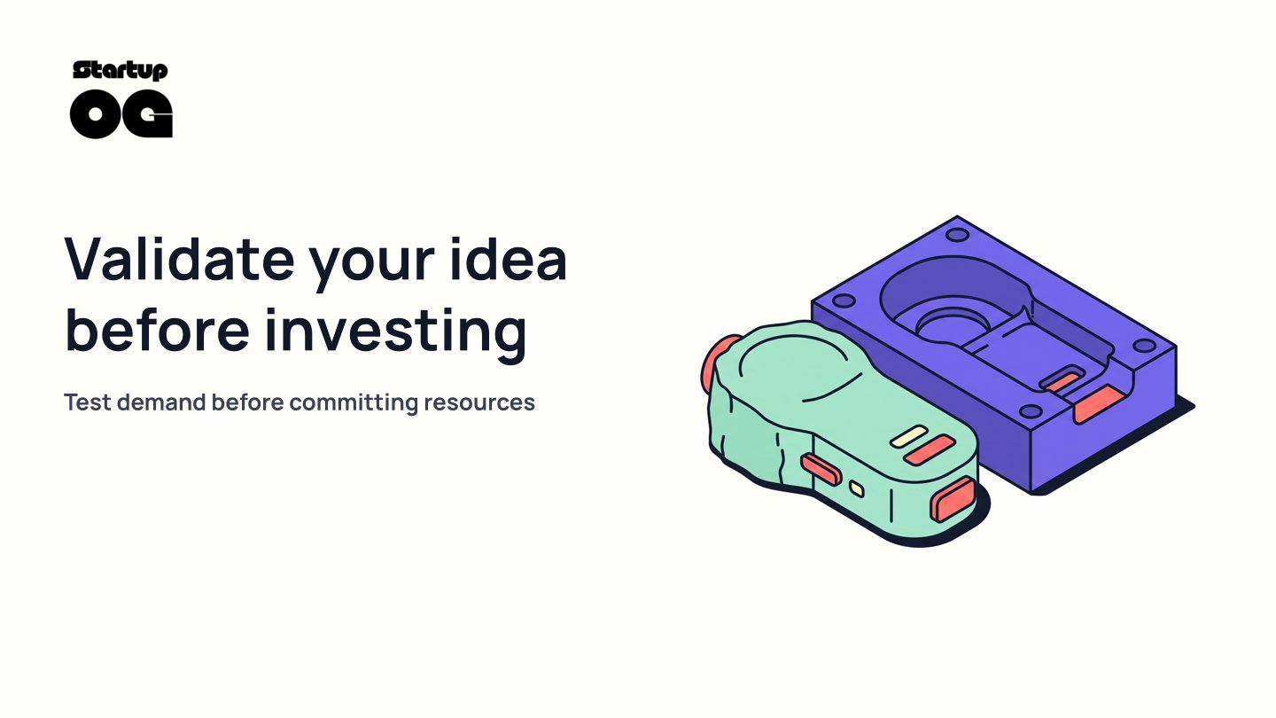 How to Validate a Startup Idea Before Investing Time and Money in 6 steps