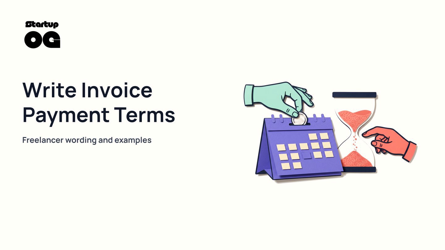 Invoice Payment Terms for Freelancers: Wording and Examples